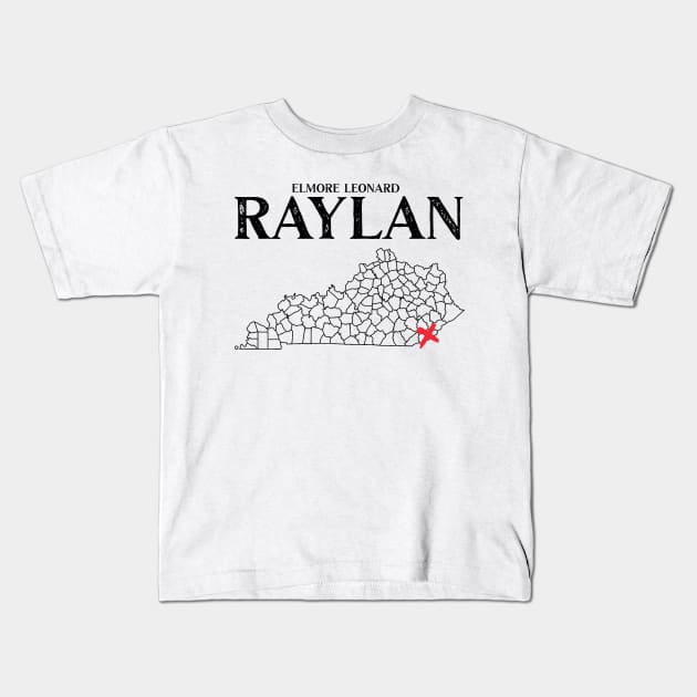 Raylan Givens Kids T-Shirt by TheUnseenPeril